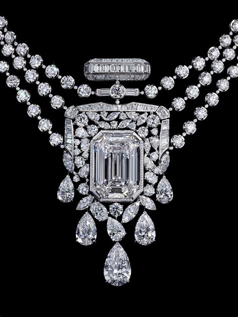 chanel diamond necklace designs|chanel necklace online shop.